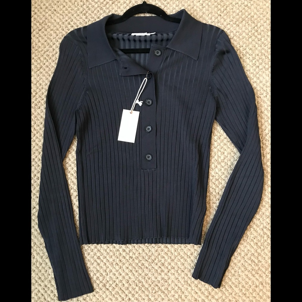 Good American plaited robbed polo